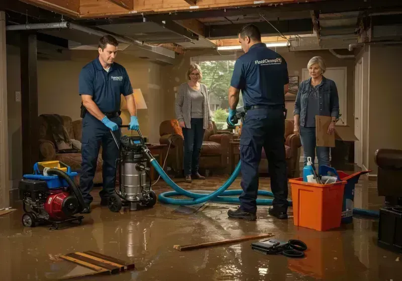 Basement Water Extraction and Removal Techniques process in Holly Ridge, NC